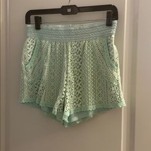 Lace shorts